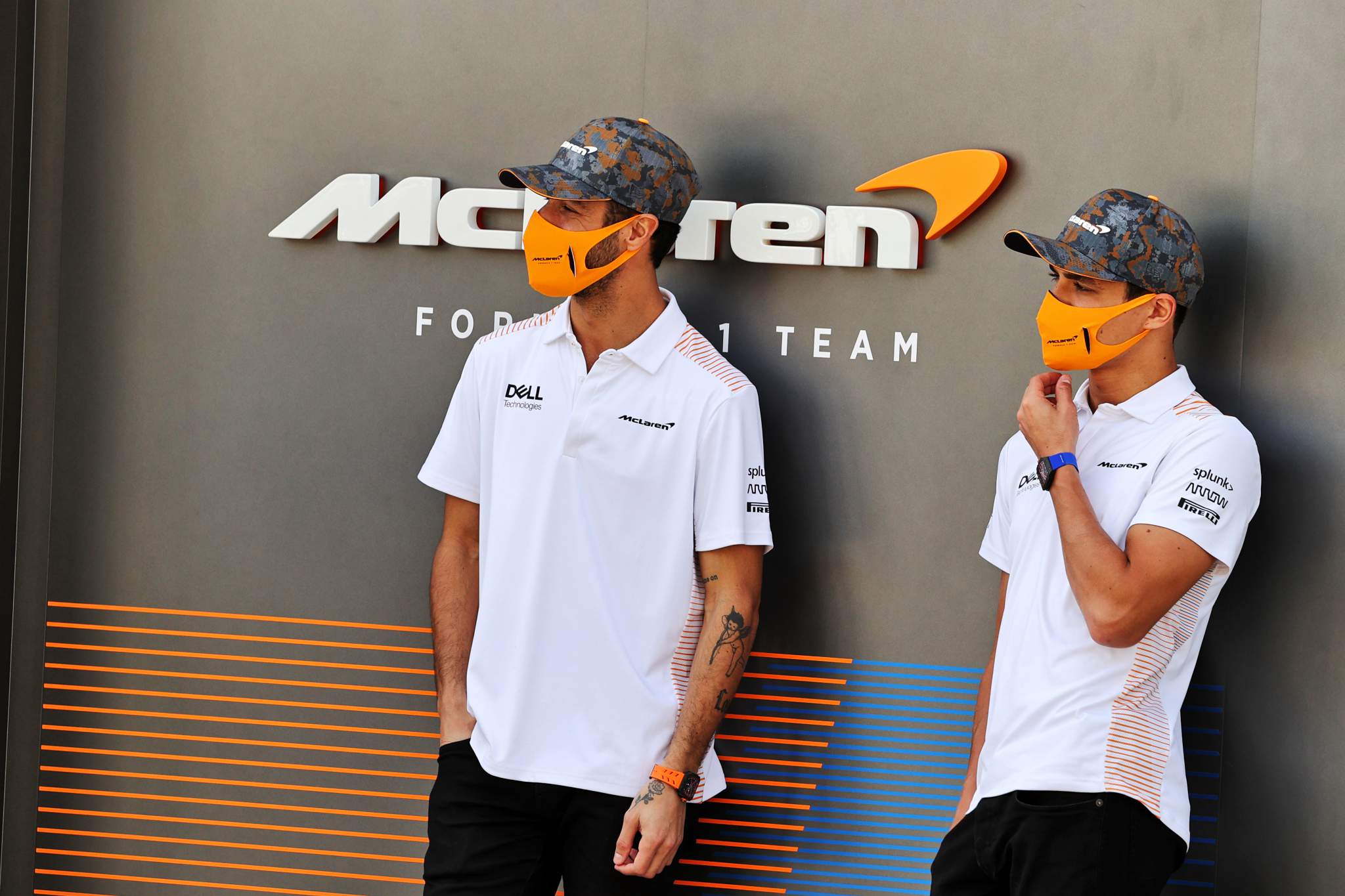 Lando Norris Daniel Ricciardo McLaren F1 2021