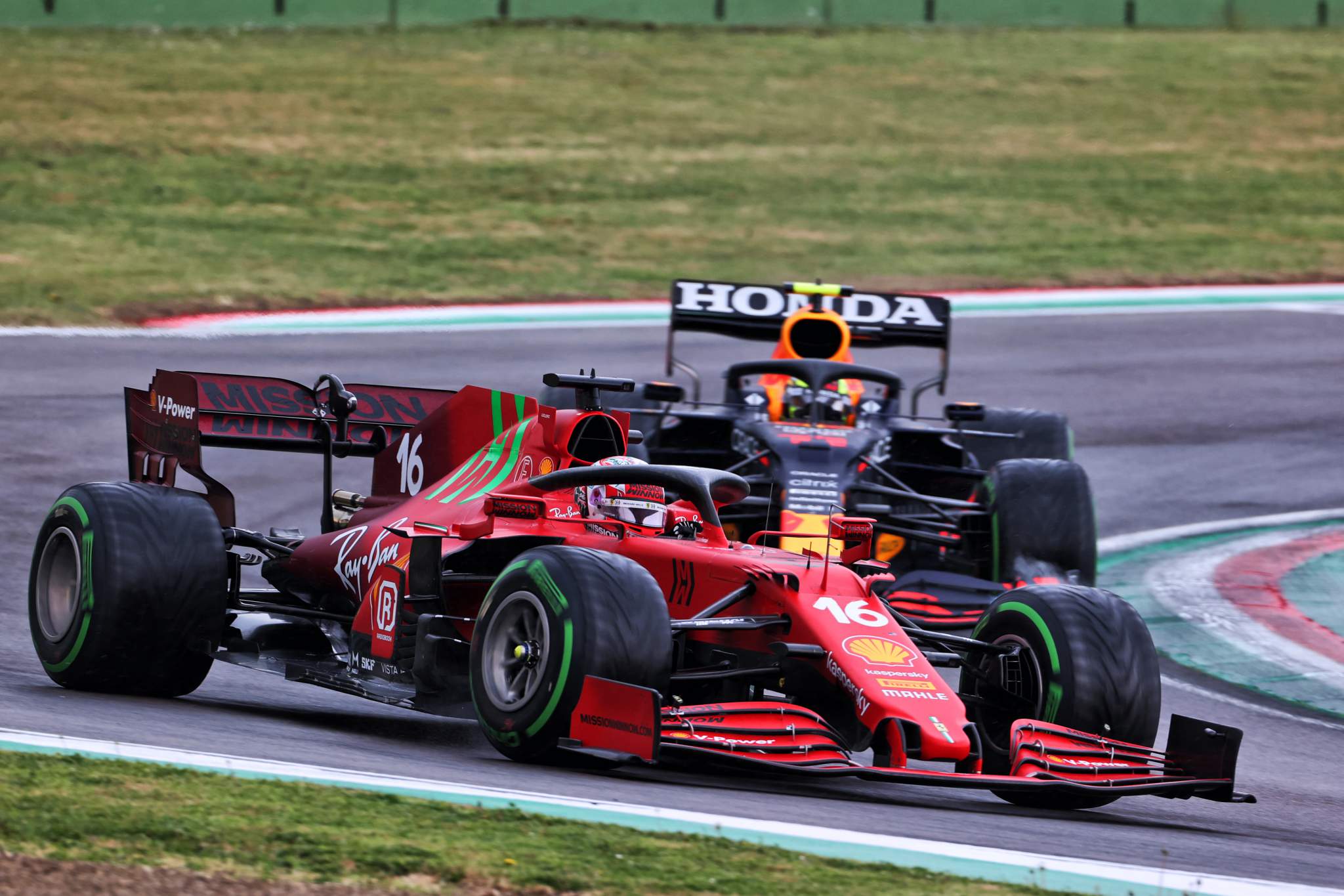 Charles Leclerc Ferrari Imola 2021