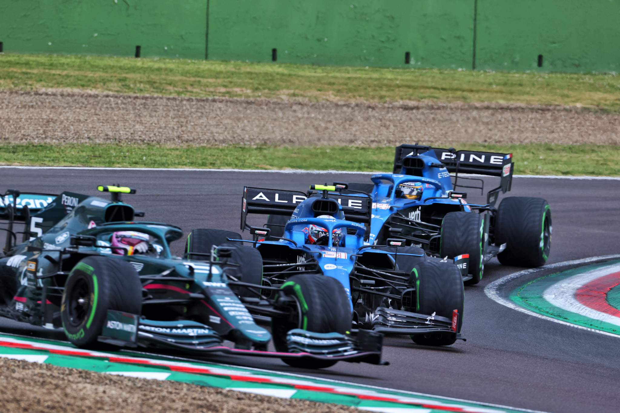 Aston Martin Alpine Imola F1 2021