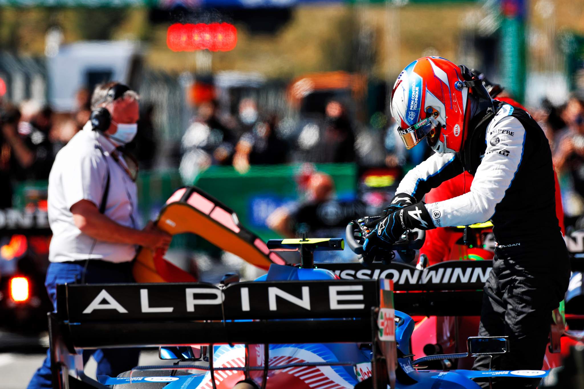 Motor Racing Formula One World Championship Portuguese Grand Prix Qualifying Day Portimao, Portugal