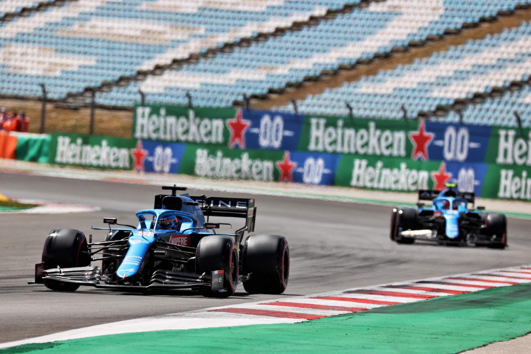 Motor Racing Formula One World Championship Portuguese Grand Prix Qualifying Day Portimao, Portugal