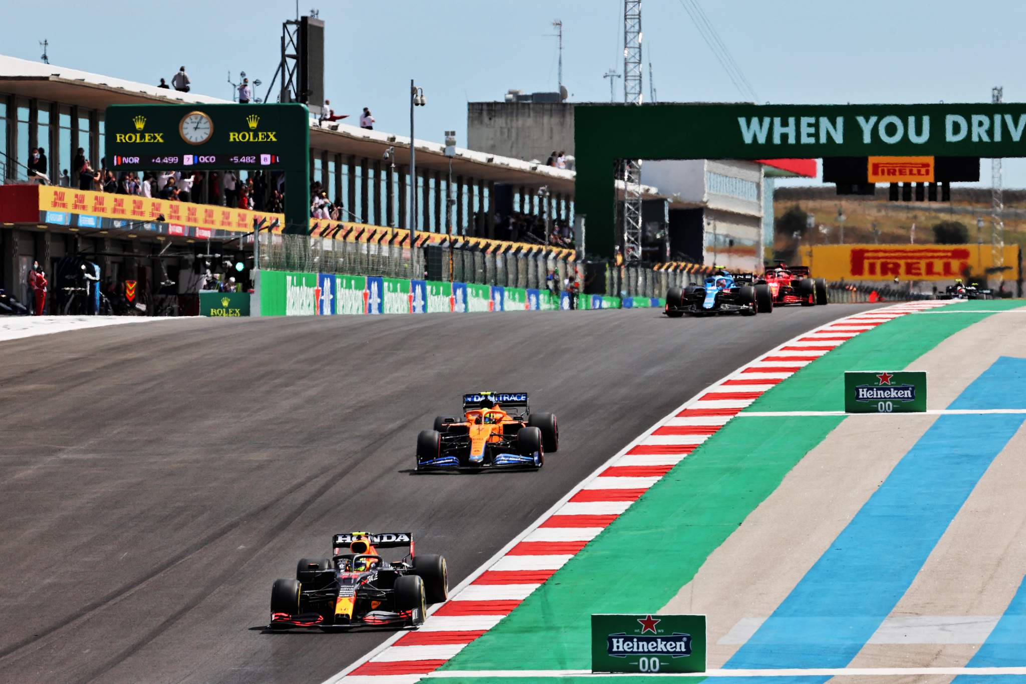 Motor Racing Formula One World Championship Portuguese Grand Prix Race Day Portimao, Portugal