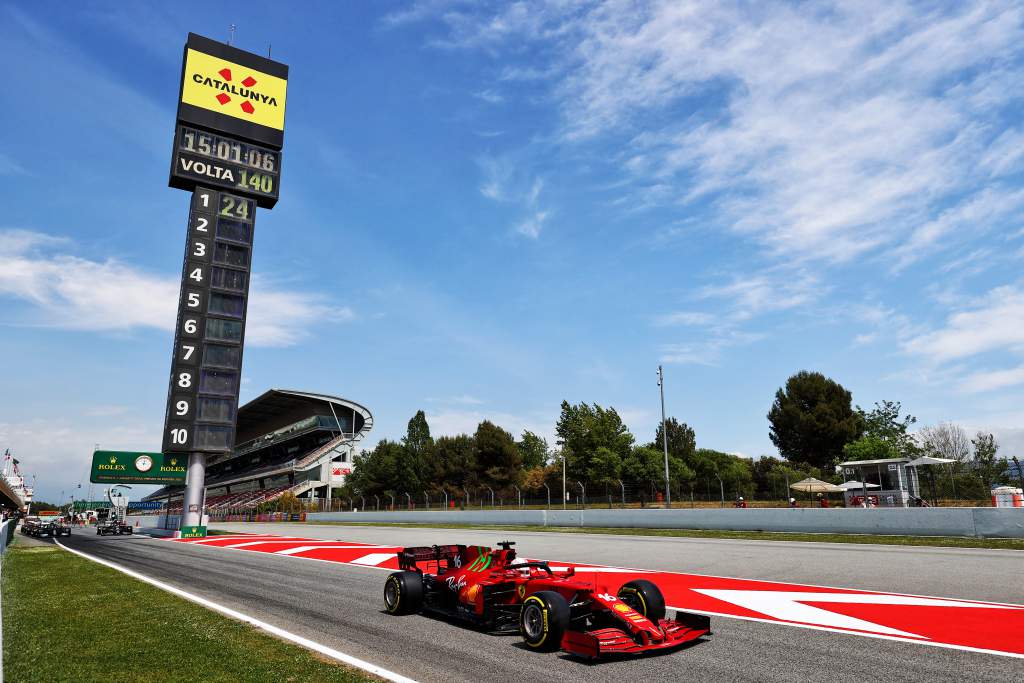 Motor Racing Formula One World Championship Spanish Grand Prix Practice Day Barcelona, Spain