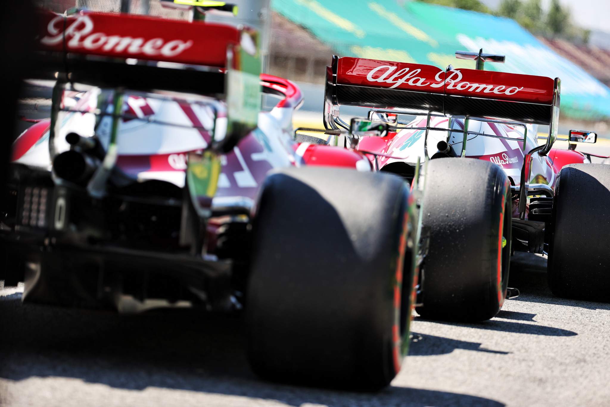 Raikkonen Giovinazzi Alfa Romeo F1 2021