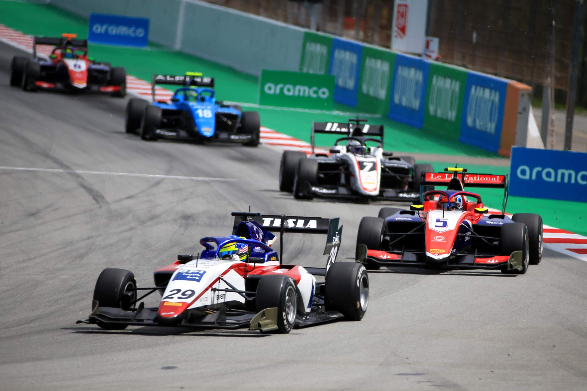 Motor Racing Fia Formula 3 Championship Sunday Barcelona, Spain