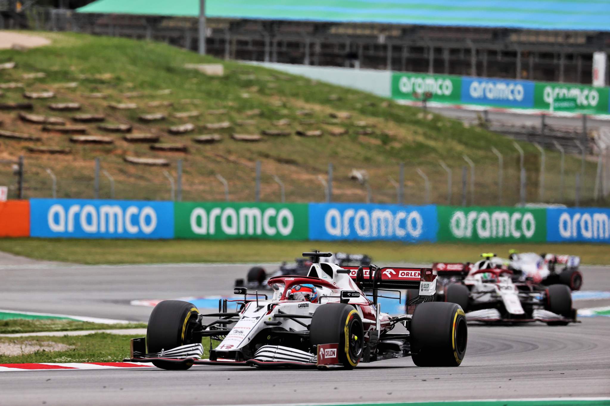 Kimi Raikkonen Alfa Romeo Spanish Grand Prix 2021 Barcelona