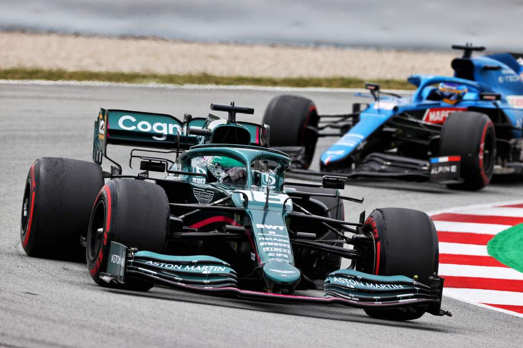 Lance Stroll Aston Martin F1 Spanish GP