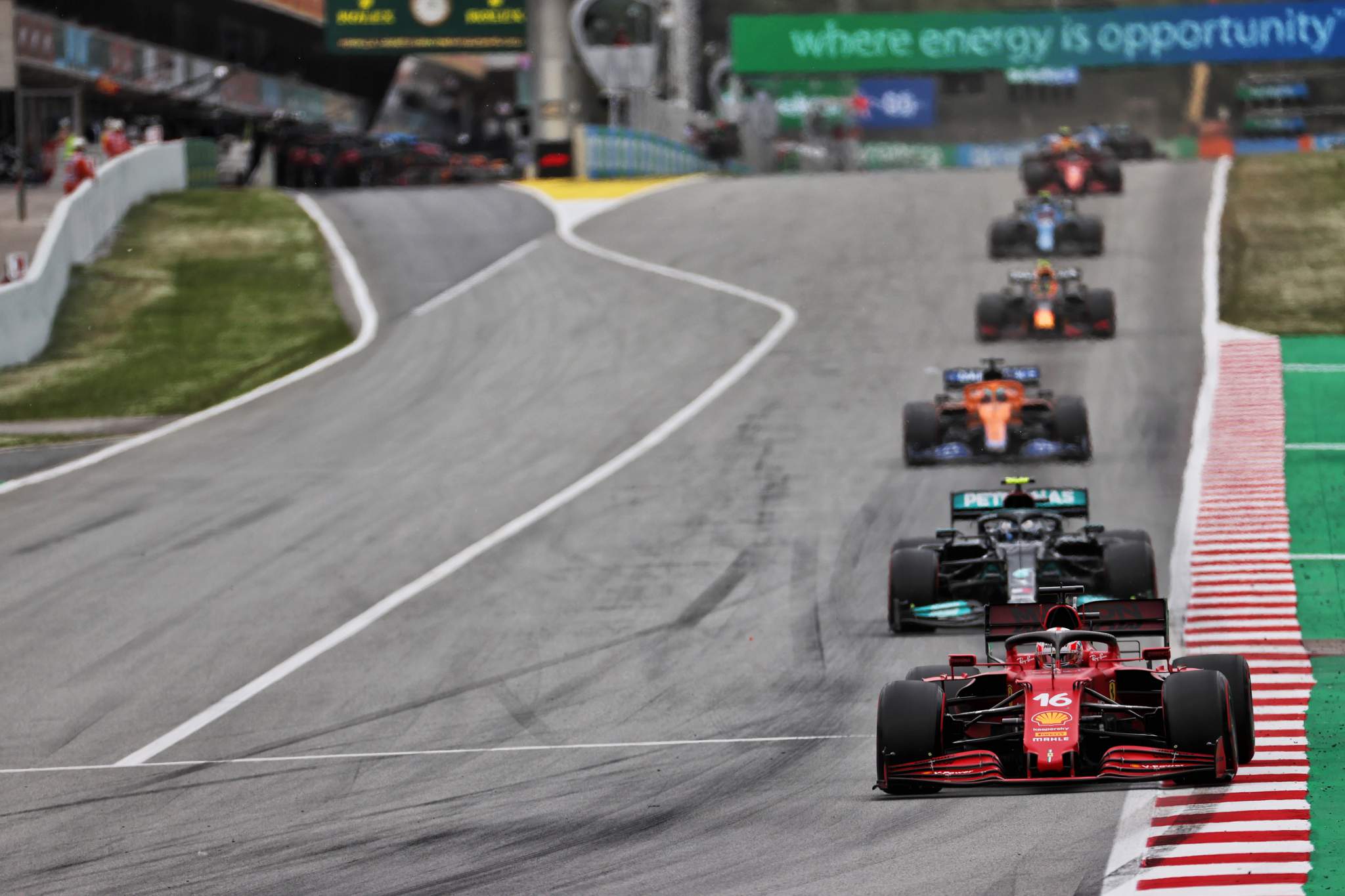 Motor Racing Formula One World Championship Spanish Grand Prix Race Day Barcelona, Spain