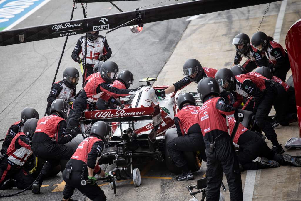 Antonio Giovinazzi Alfa Romeo F1 Spanish GP