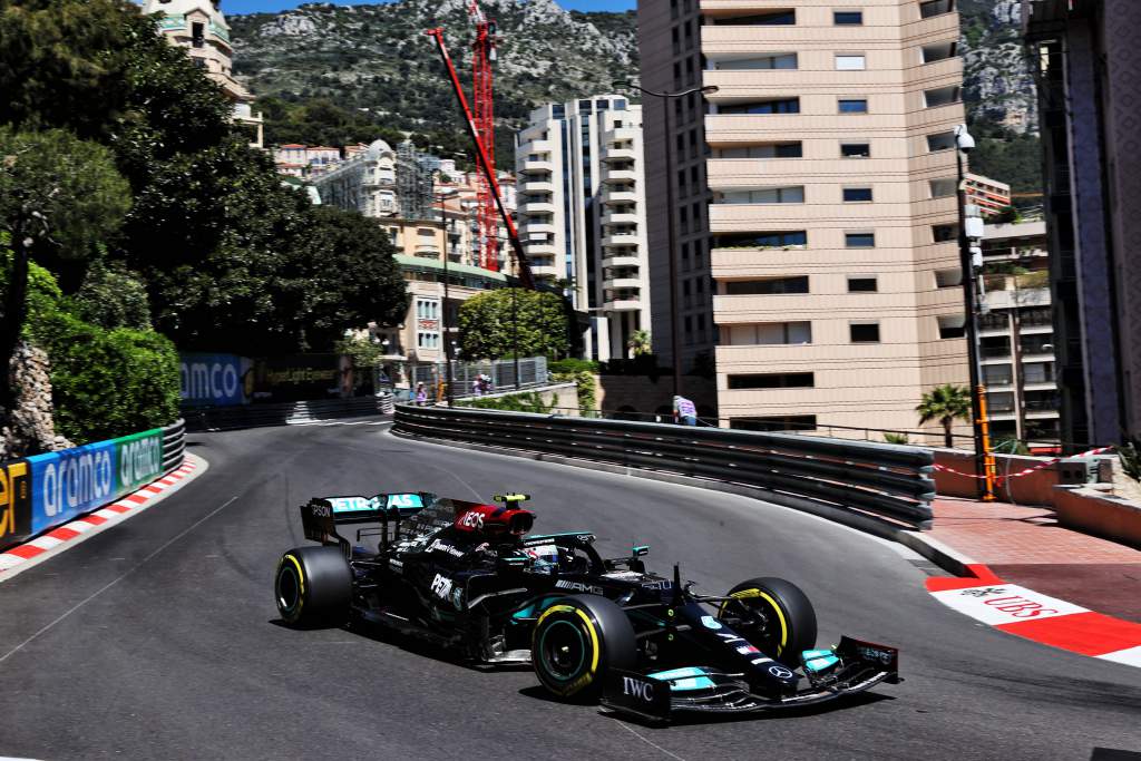 Valtteri Bottas Mercedes Monaco F1