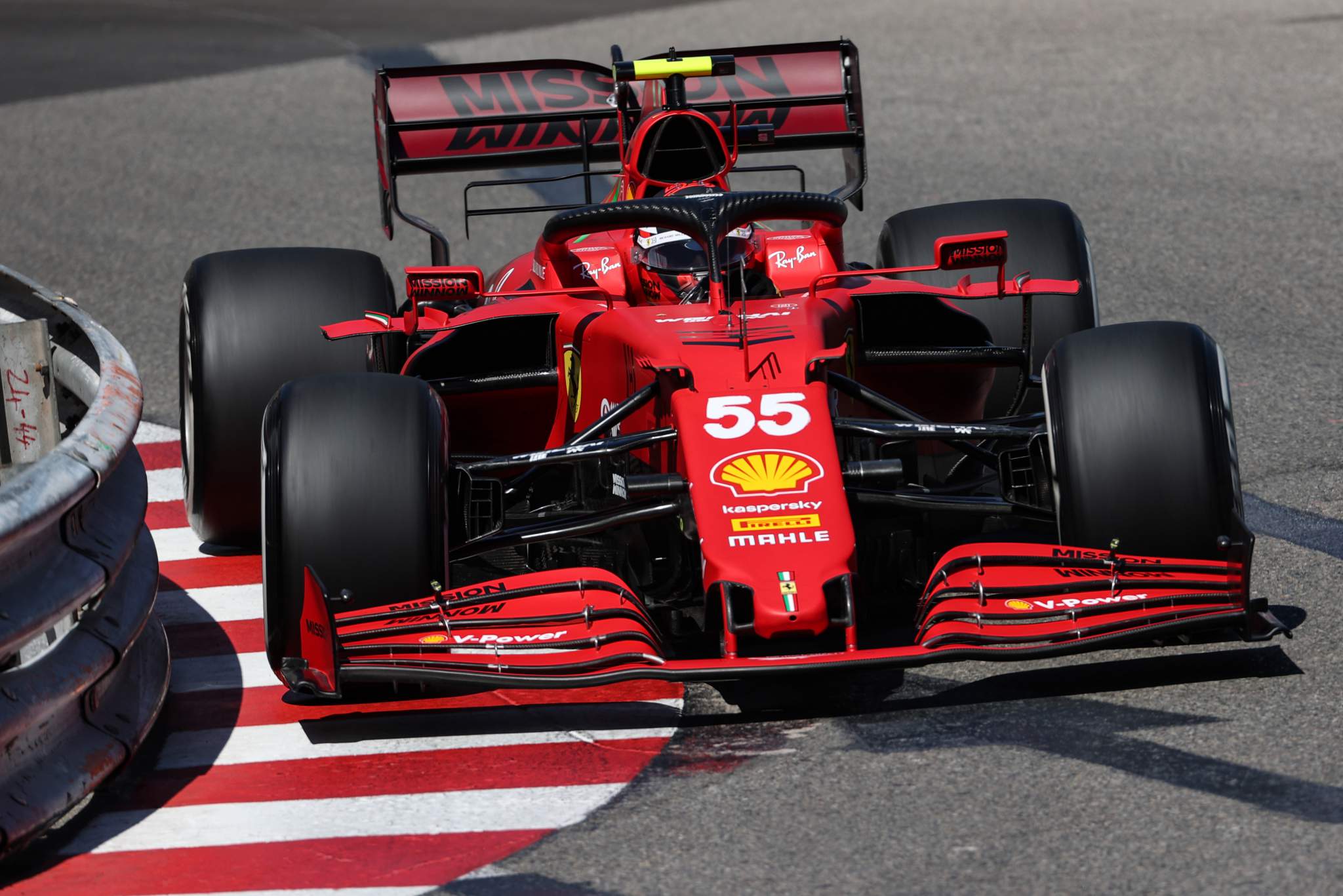 Carlos Sainz Jr Ferrari Monaco Grand Prix 2021