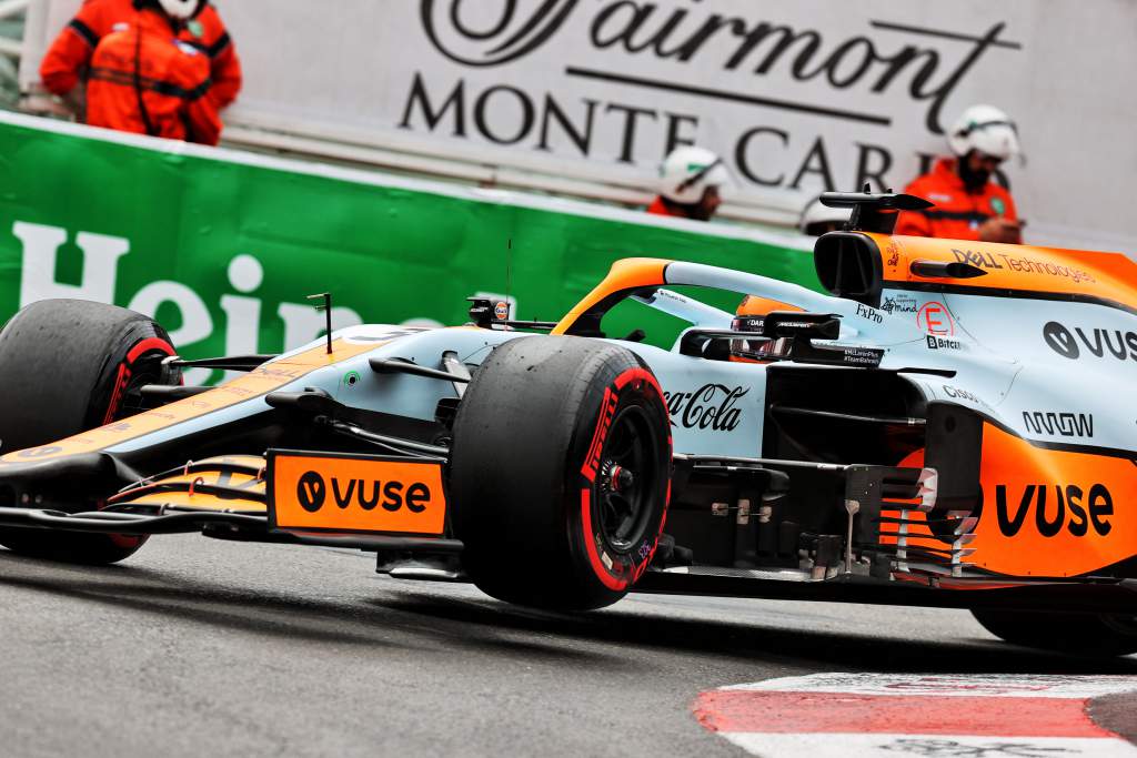 Daniel Ricciardo McLaren Monaco Grand Prix 2021