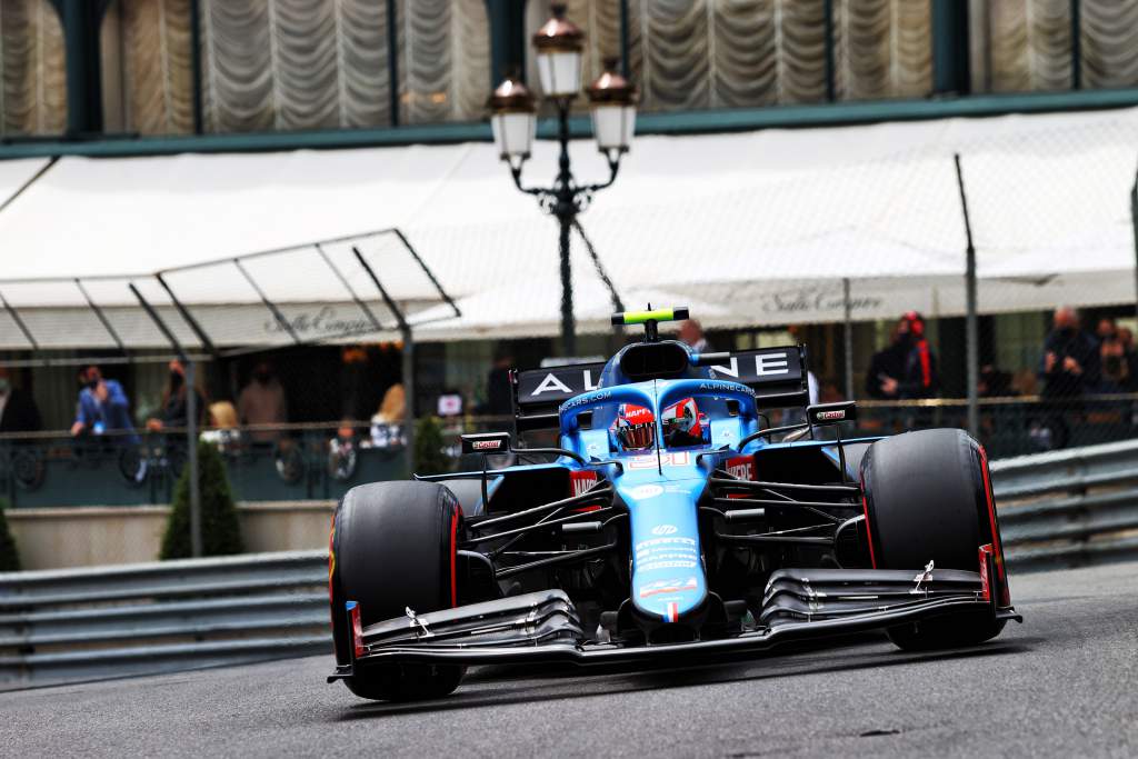 Esteban Ocon Alpine Monaco F1