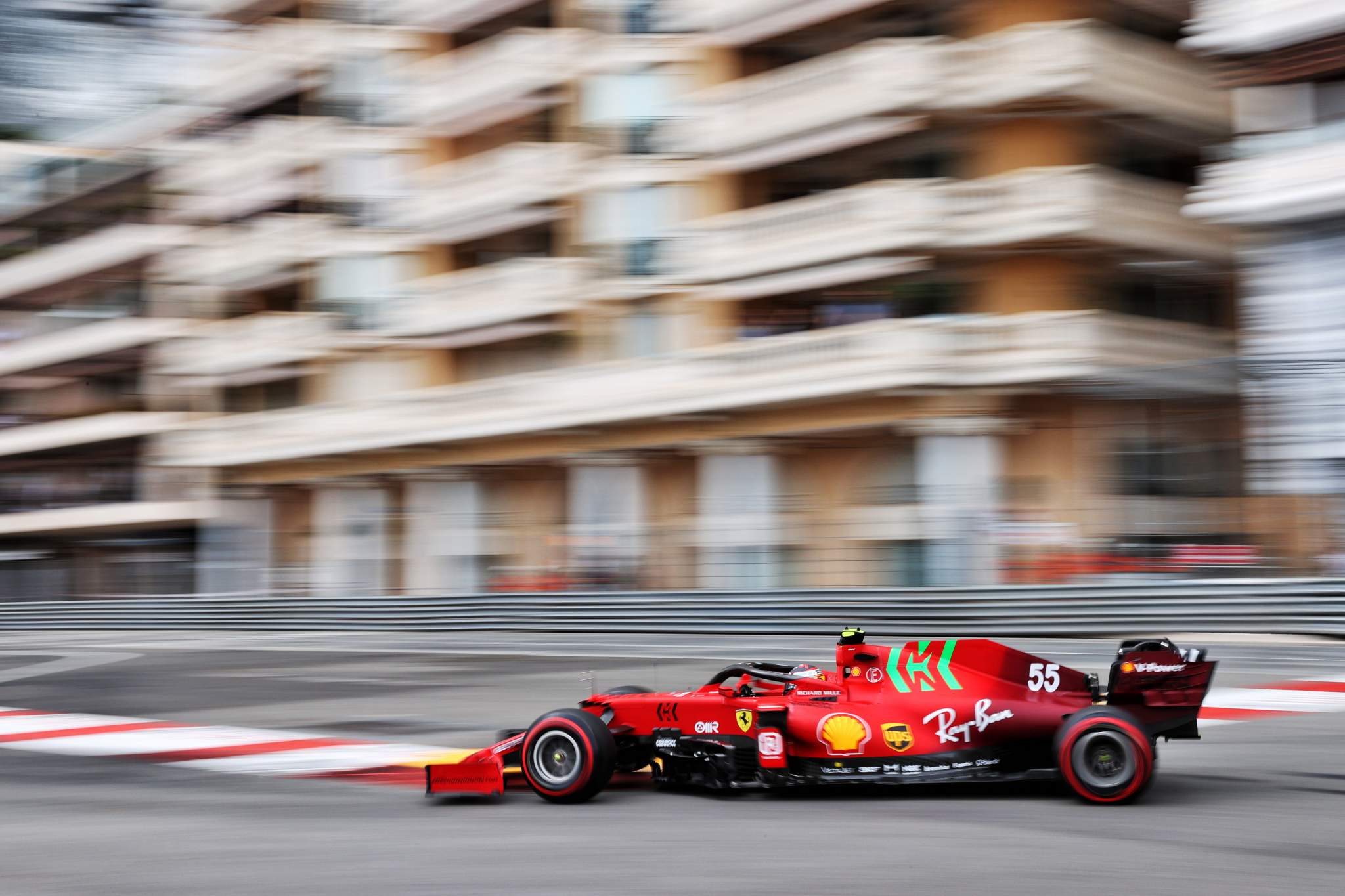 Carlos Sainz Jr Ferrari Monaco Grand Prix 2021