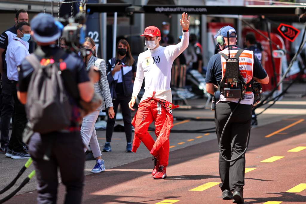Charles Leclerc Ferrari Monaco GP F1
