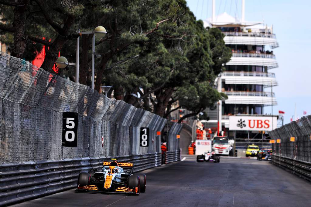 Lando Norris McLaren F1 Monaco