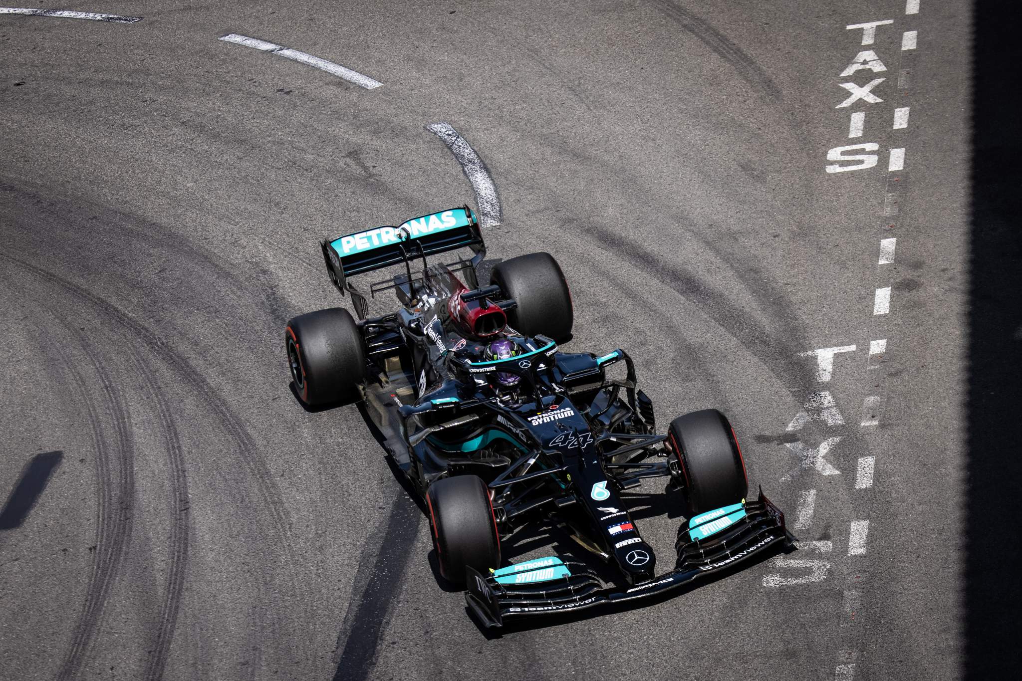 Lewis Hamilton Mercedes Monaco 2021