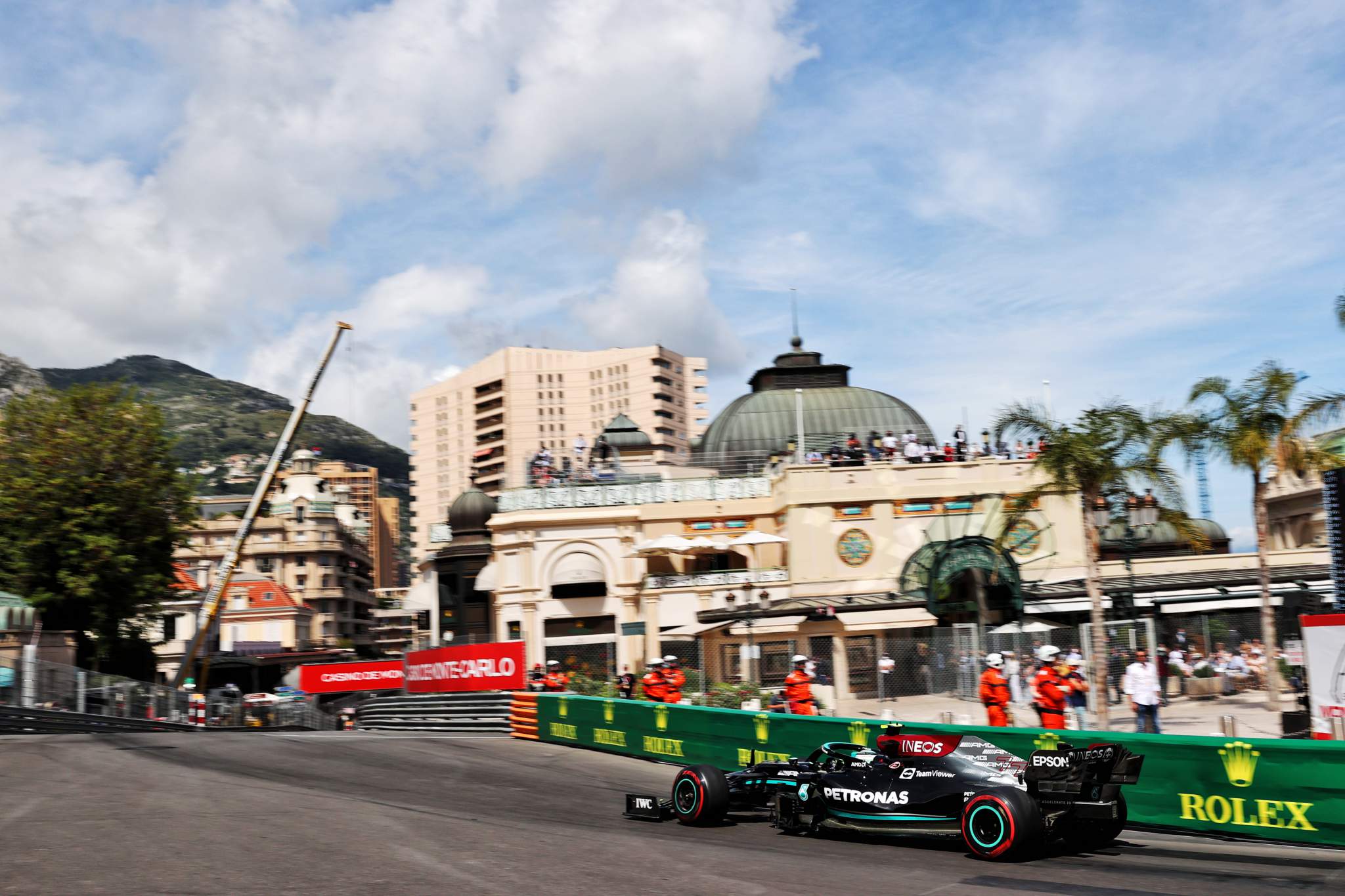 Valtteri Bottas Mercedes Monaco 2021