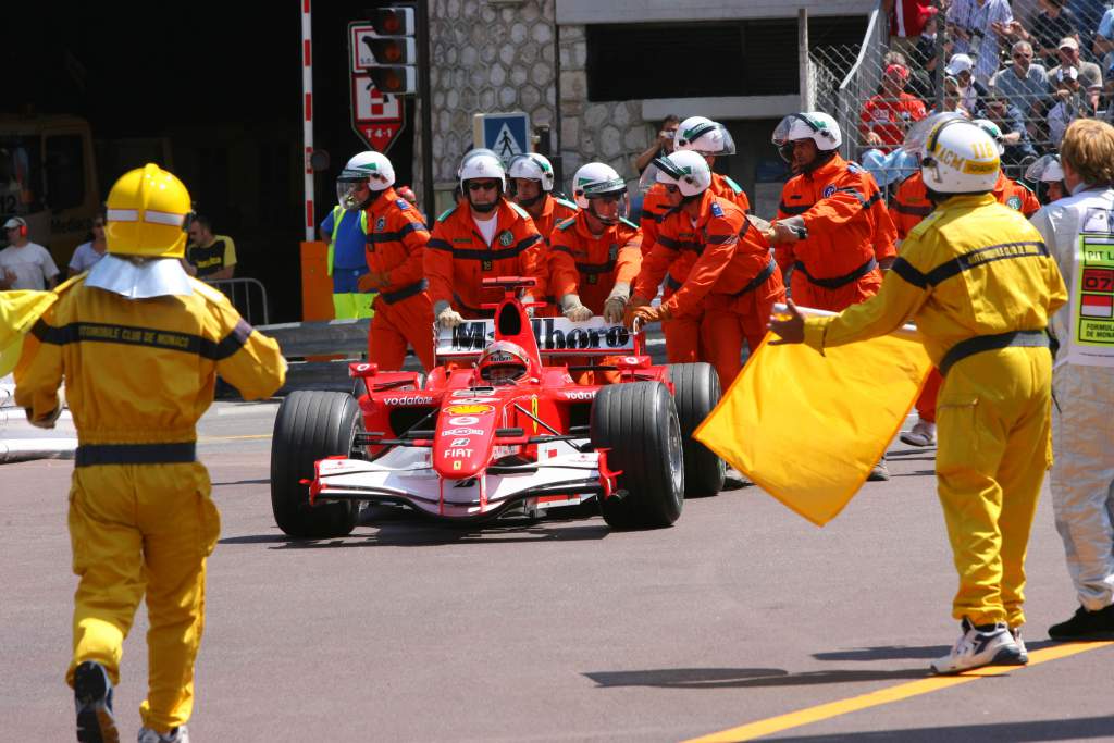 Michael Schumacher Monaco GP Ferrari 2006 F1
