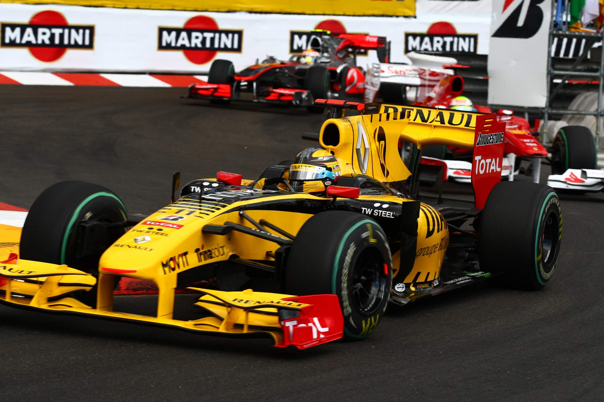 Robert Kubica Renault Monaco 2010