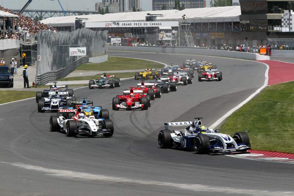 F1 Canada start 2004