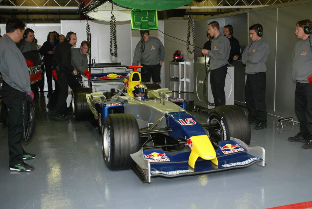 Red Bull Jaguar F1 test car 2004