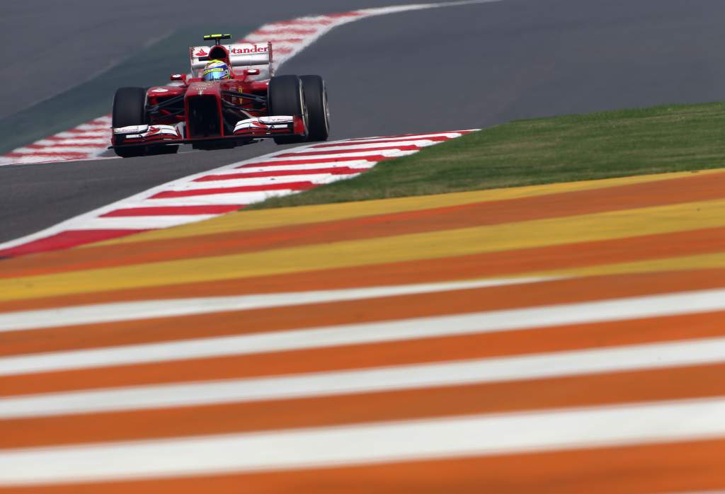 Felipe Massa Ferrari Indian Grand Prix 2011