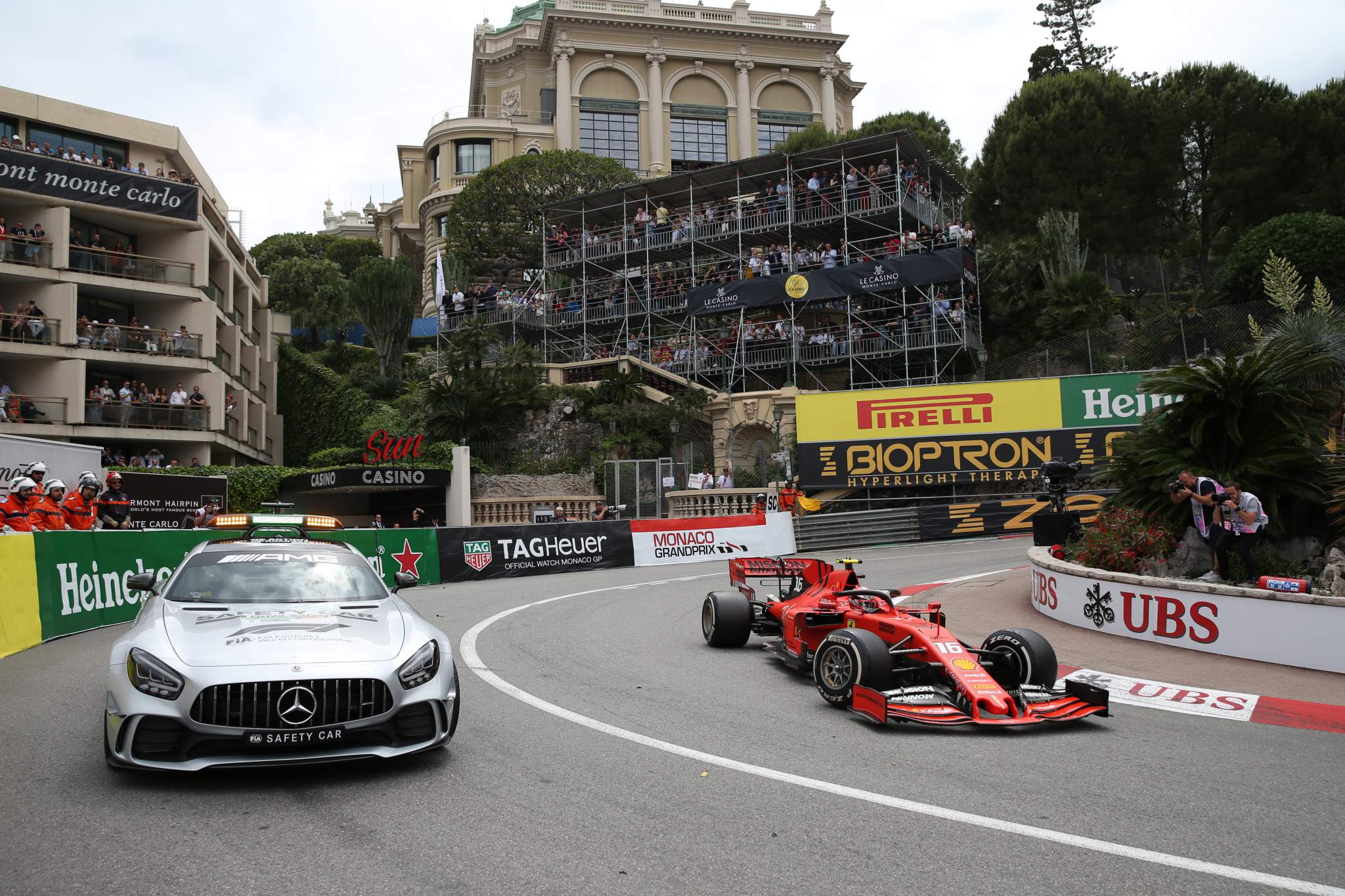 Charles Leclerc Ferrari Monaco Grand Prix 2019