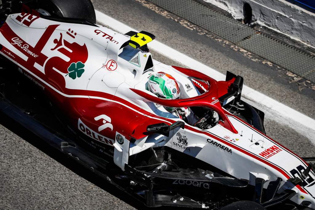 Antonio Giovinazzi F1 Alfa Romeo