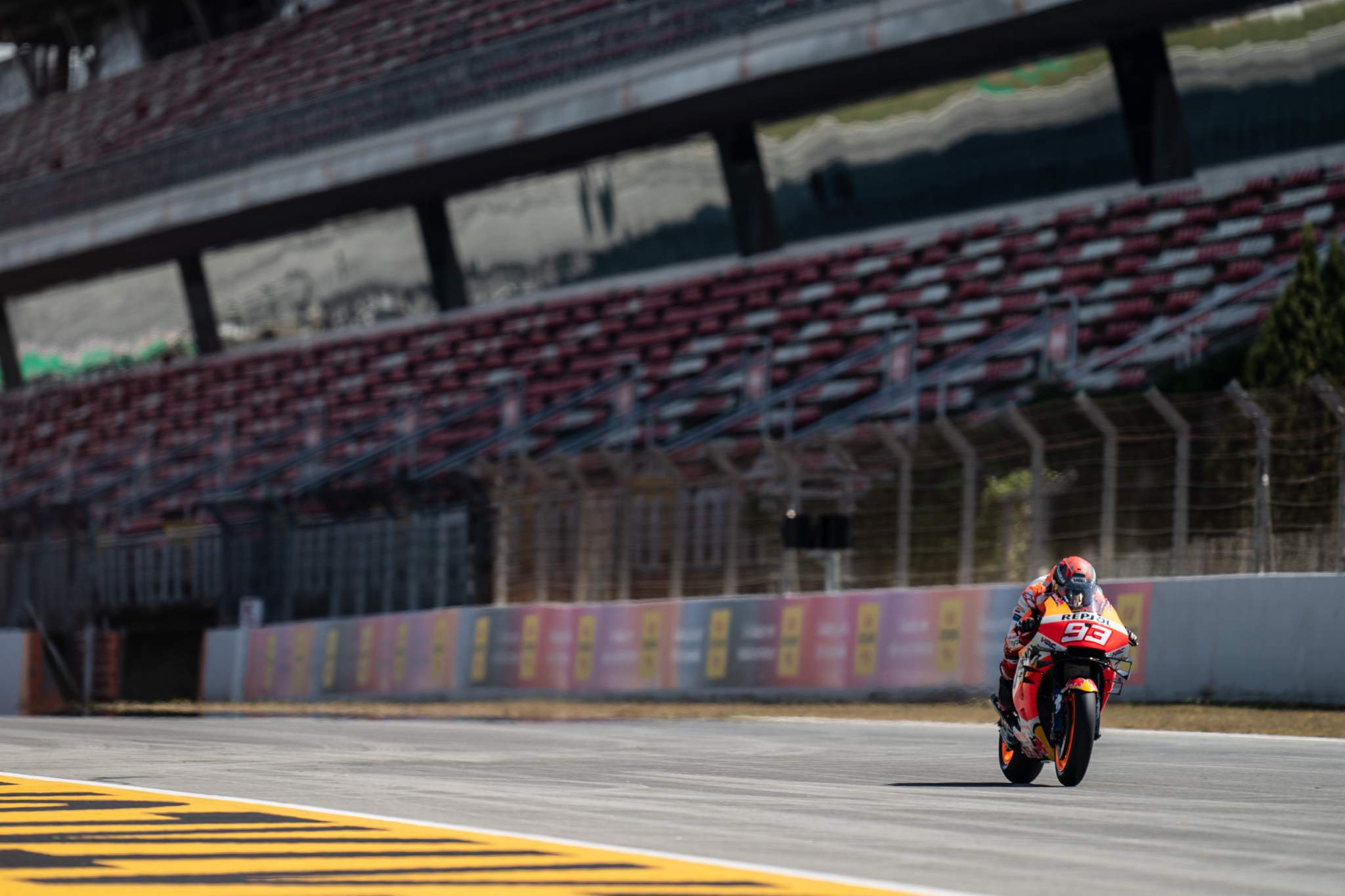 Marc Marquez Honda Barcelona MotoGP test 2021