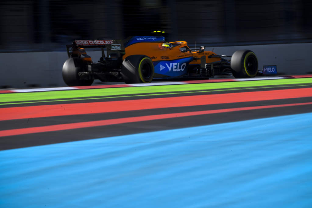 Lando Norris McLaren Baku F1