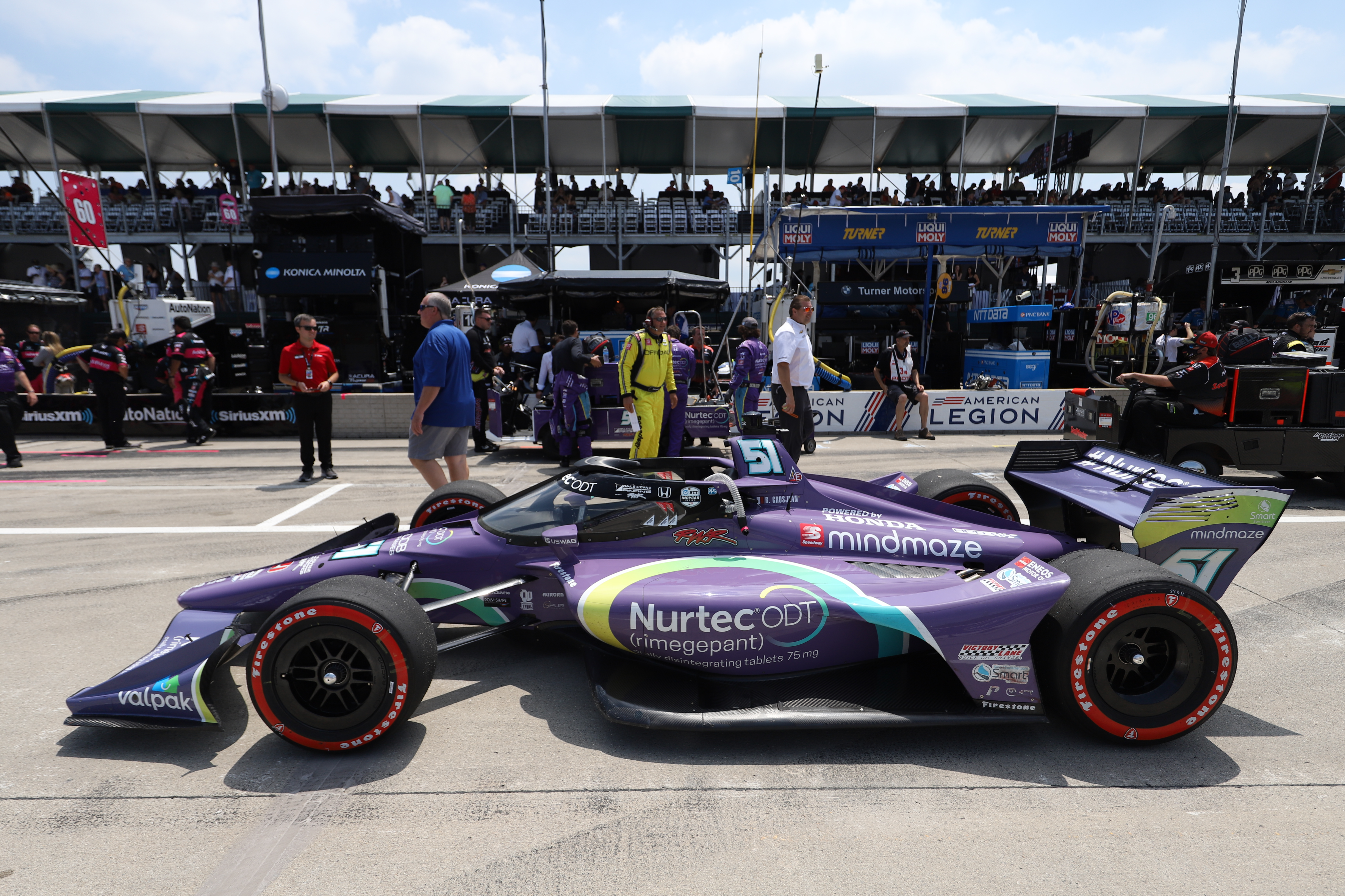 Romain Grosjean Dale Coyne Racing Detroit IndyCar 2021