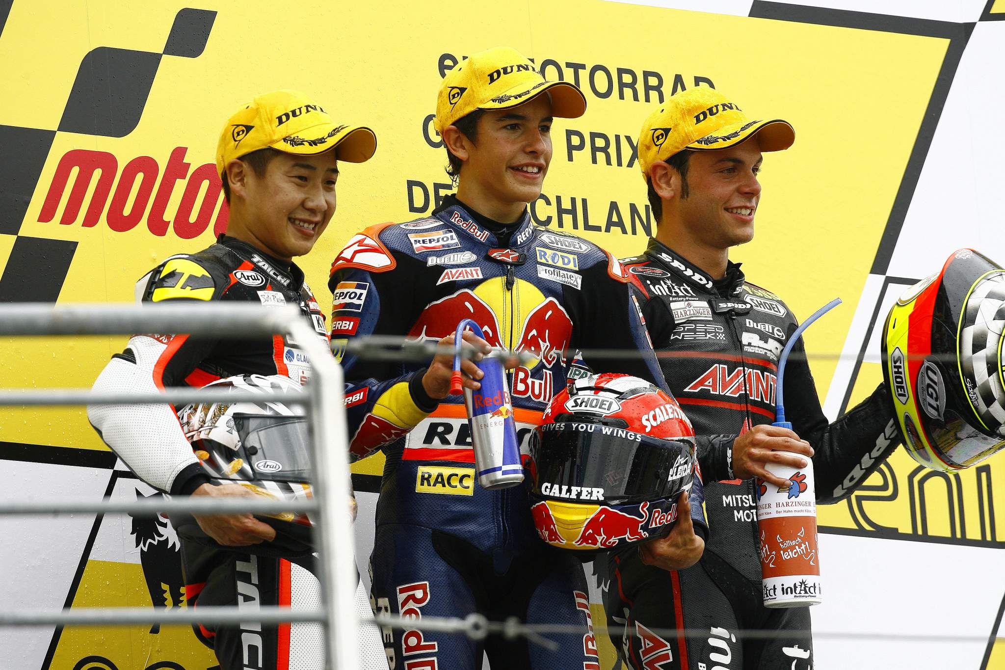 Marc Marquez wins Sachsenring 125cc 2010