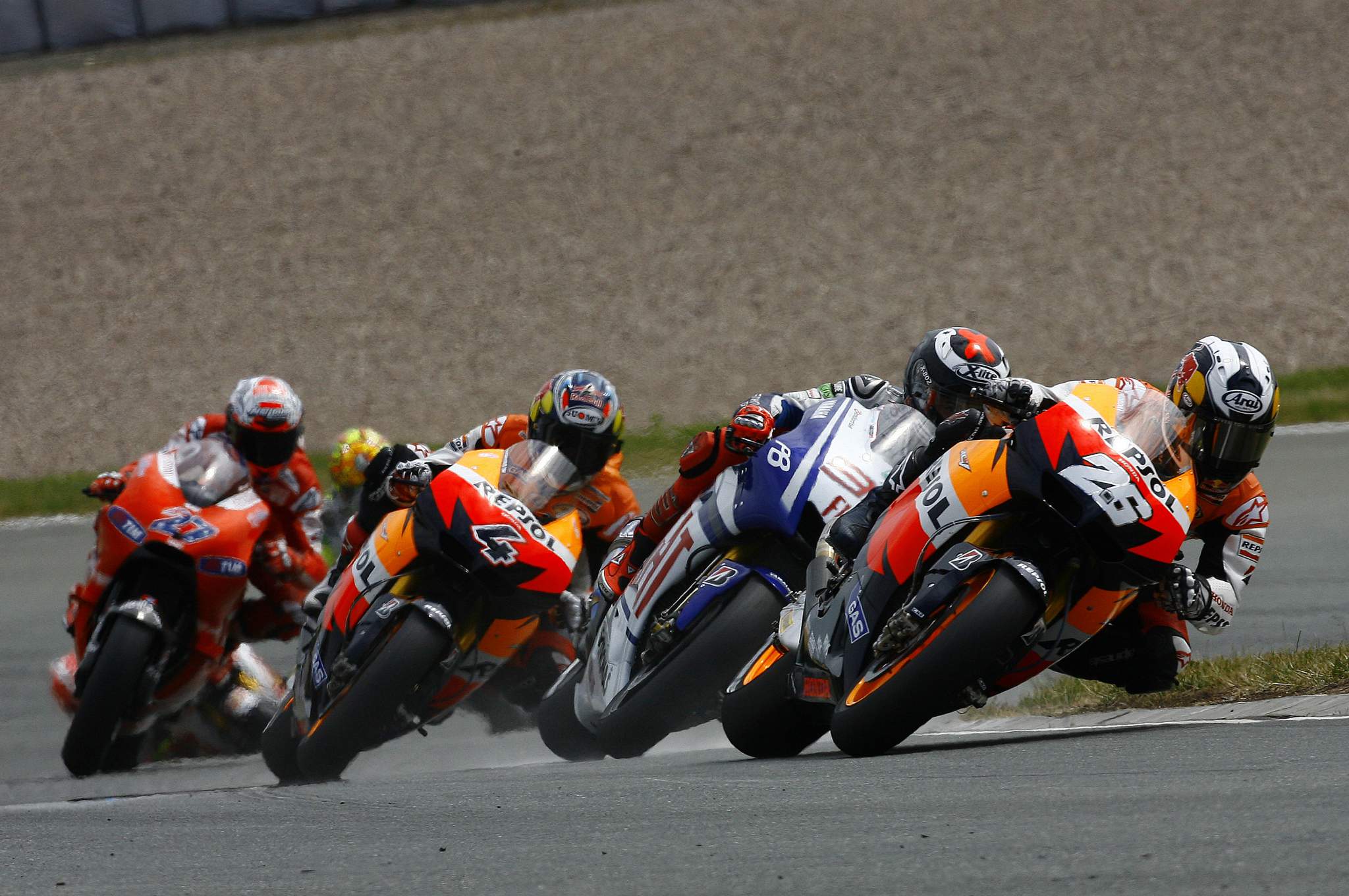 Dani Pedrosa Honda Sachsenring MotoGP 2010