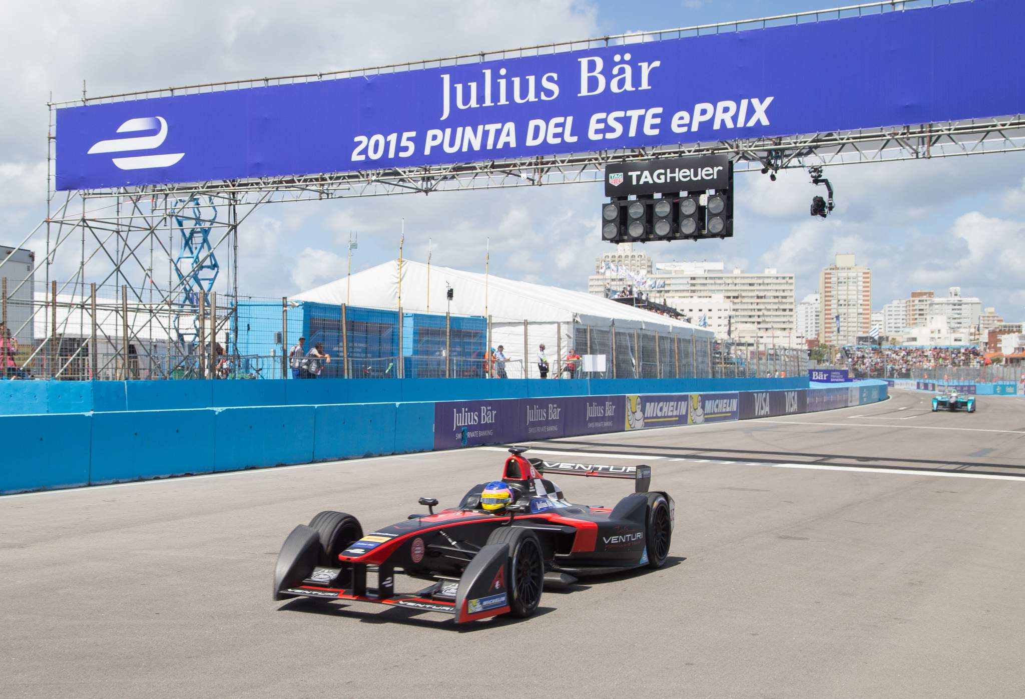 8 Jacques Villeneuve (can), Venturi On Track At The 2015 Fia Formula E Julius Baer Punta Del Este Eprix (2)