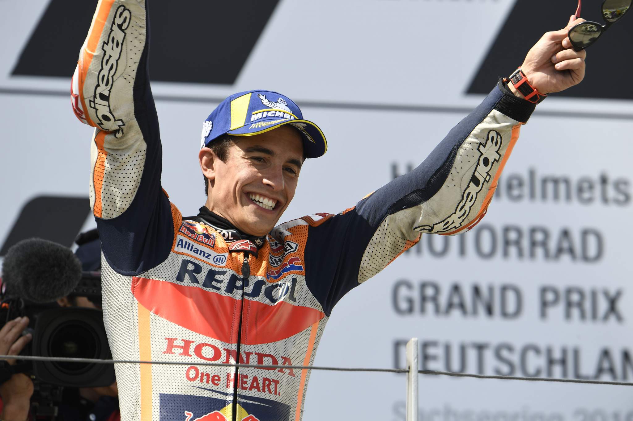 Marc Marquez wins Sachsenring MotoGP 2019