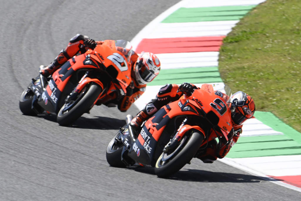 Danilo Petrucci Iker Lecuona Tech3 KTM MotoGP