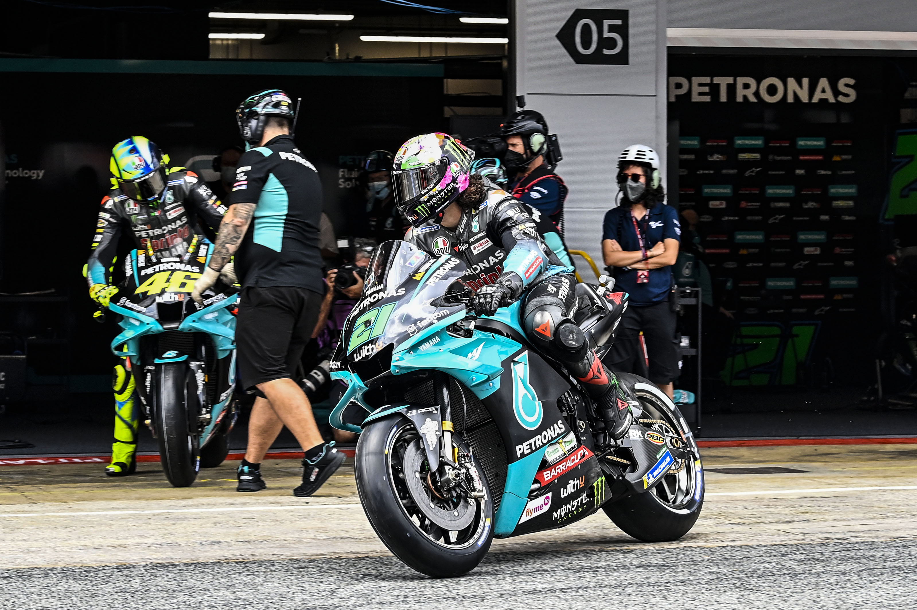 Franco Morbidelli Petronas SRT Yamaha Barcelona MotoGP 2021