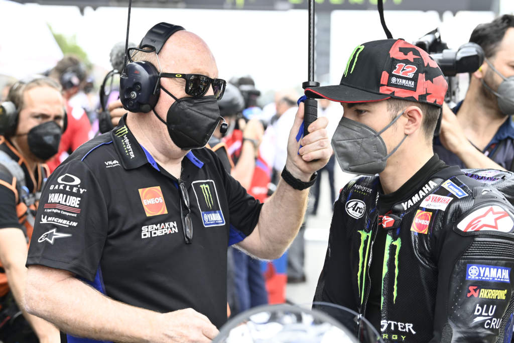 Silvano Galbusera Maverick Vinales Yamaha MotoGP Barcelona