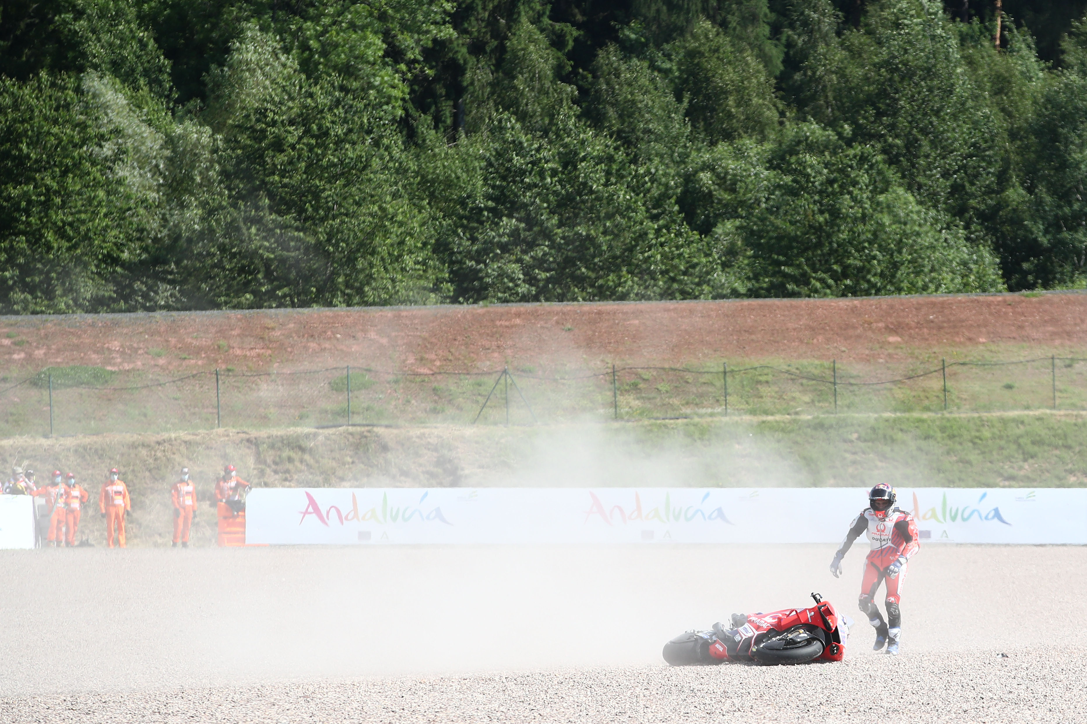 Jorge Martin crash Sachsenring MotoGP 2021