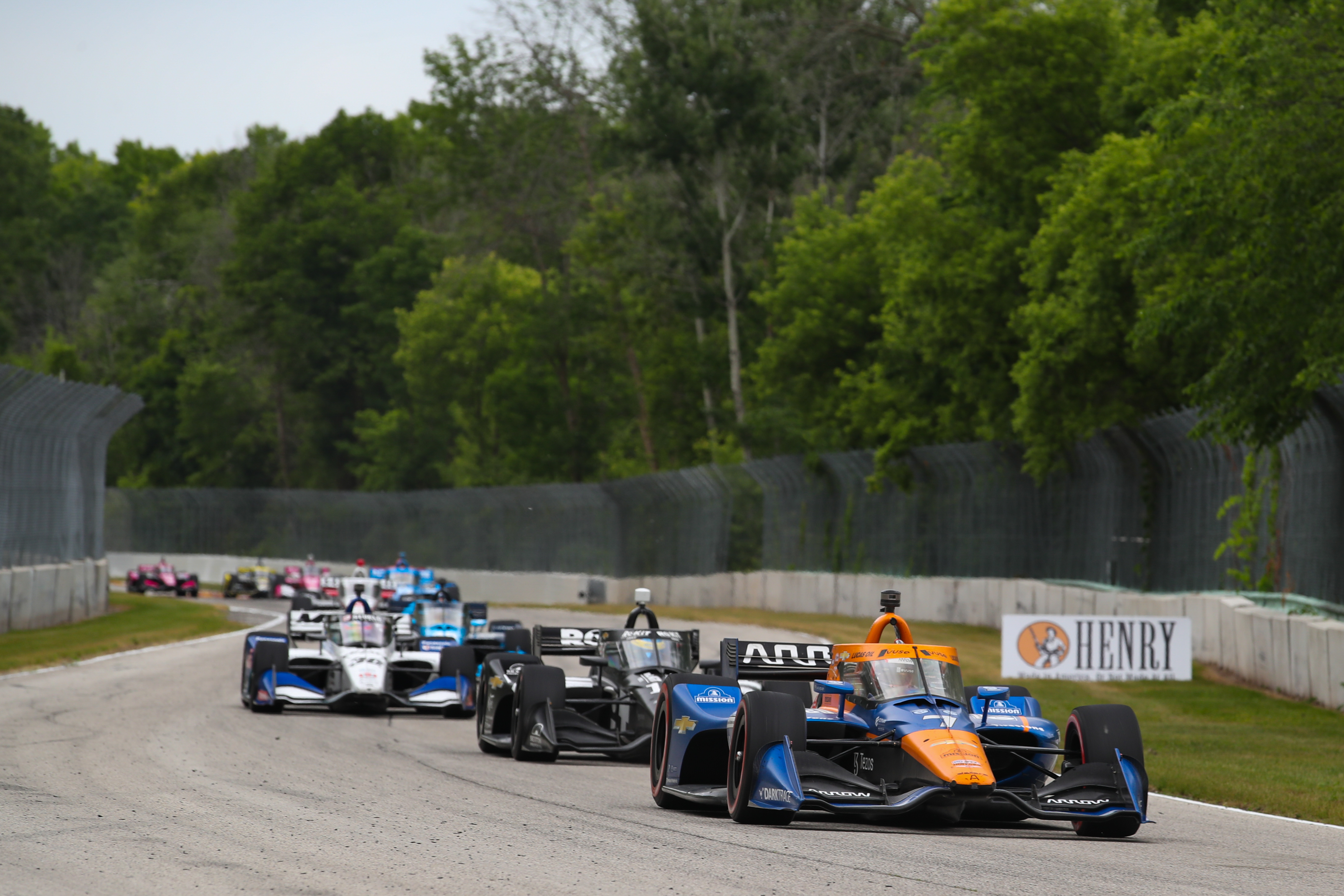 Kevin Magnussen Arrow McLaren SP Road America IndyCar 2021