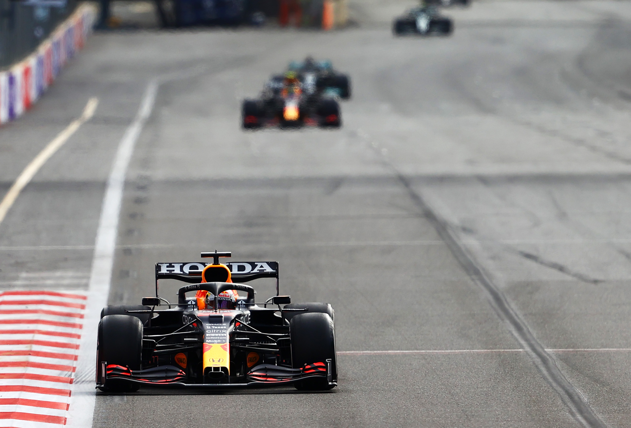 Max Verstappen Red Bull Azerbaijan Grand Prix 2021 Baku