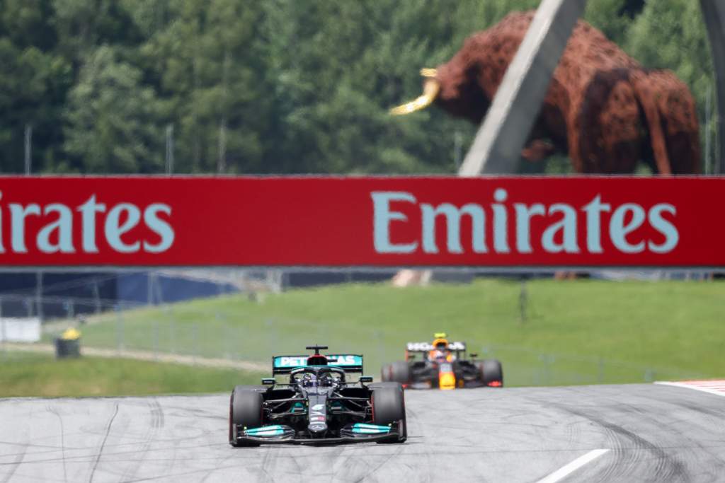 Mercedes Red Bull F1 Styrian GP