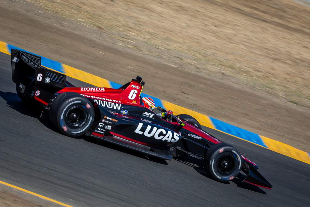 Carlos Munoz SPM Sonoma IndyCar