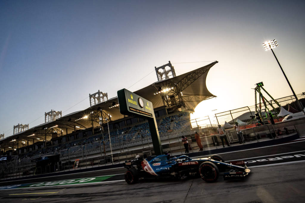 Fernando Alonso Alpine Bahrain Grand Prix 2021