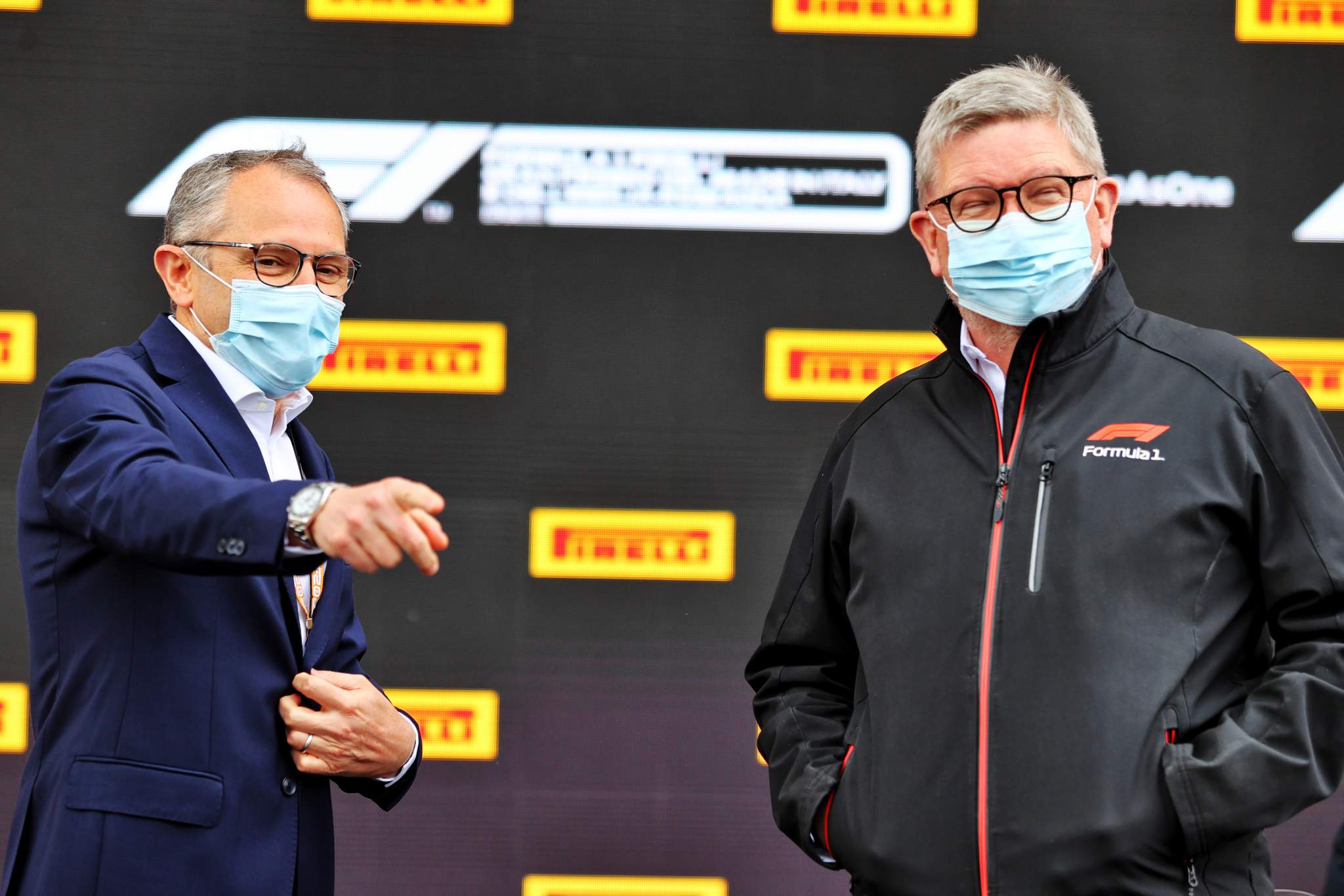 Stefano Domenicali Ross Brawn