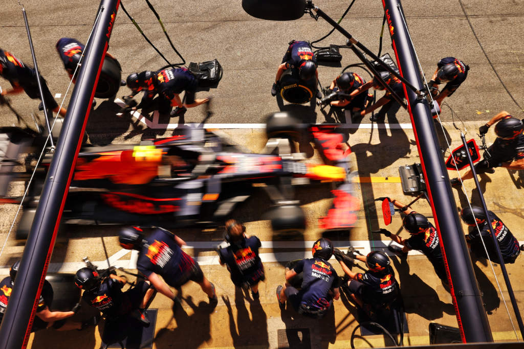 Red Bull pitstop 2021