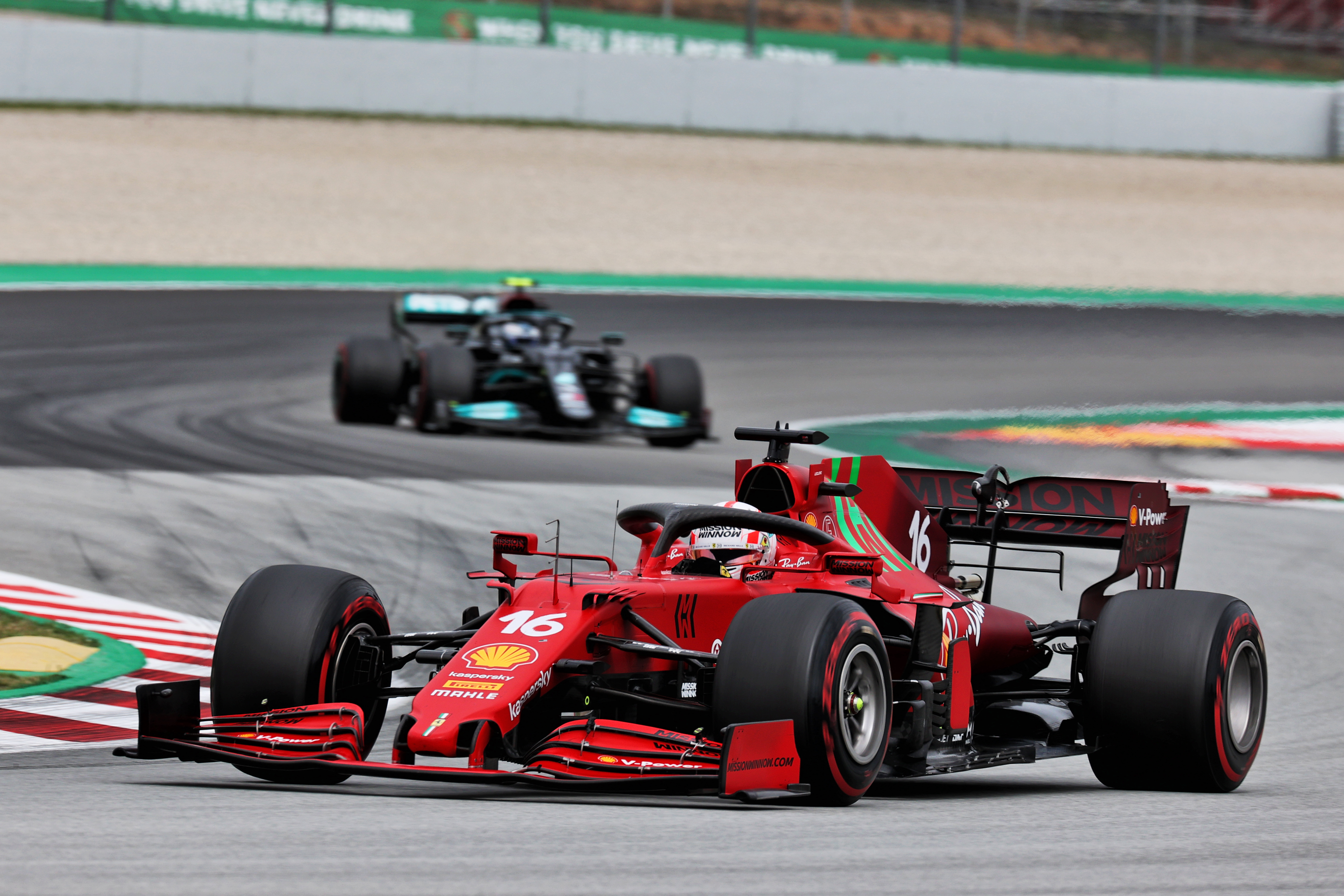 Charles Leclerc Ferrari Spanish Grand Prix 2021 Barcelona