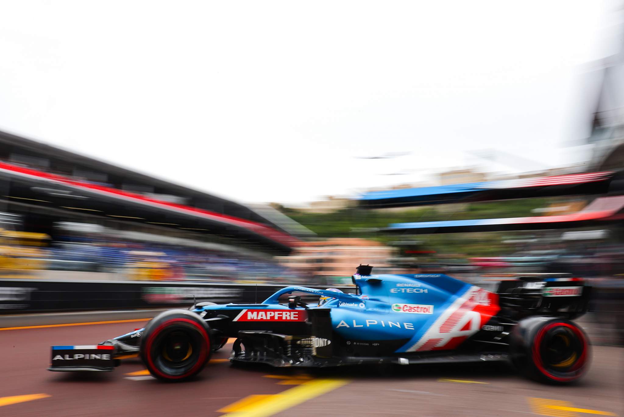 Fernando Alonso Alpine Monaco 2021