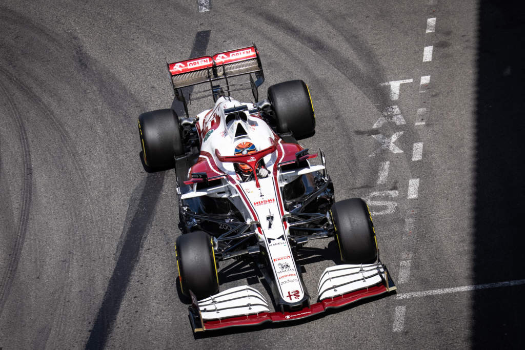 Kimi Raikkonen Alfa Romeo F1 Monaco